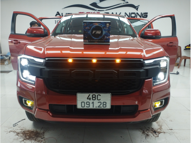 BI GẦM LED X-LIGHT F10 2022 - CÓ MẮT QUỶ CHO XE FORD RANGER 09128-AUTO365 ĐĂK NÔNG 22/11/2023